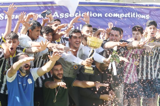 جشن قهرمانی لیگ برتر نونهالان و نوجوانان حوزه شمیرانات