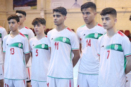 تمرین تیم ملی جوانان فوتسال
