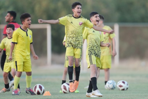 جلسه تمرینی مدرسه فوتبال پرسپولیس نوین