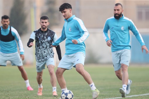 تمرین تیم فوتبال استقلال ایران