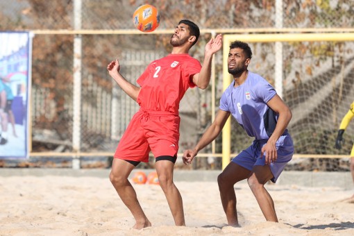 بازی درون تیمی تیم ملی فوتبال ساحلی