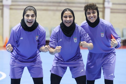 تمرین تیم ملی فوتبال بانوان