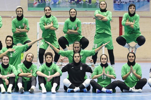 تمرین تیم ملی فوتسال بانوان