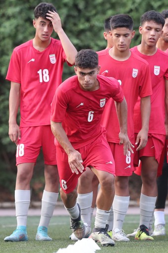 تمرین تیم ملی نوجوانان