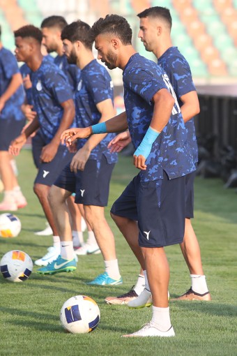 تمرین تیم فوتبال استقلال ایران