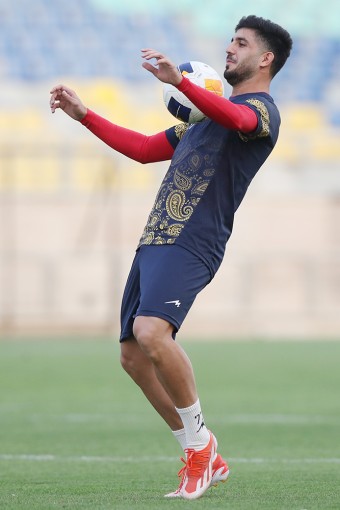 تمرین تیم فوتبال پرسپولیس ایران