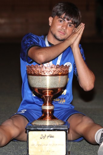 جشن قهرمانی تیم فوتبال نوجوانان خلیج فارس شیراز