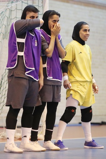 تمرین تیم ملی فوتسال بانوان
