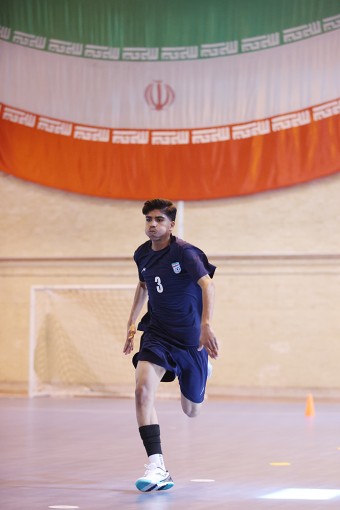 تمرین تیم ملی فوتسال جوانان