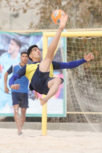 تمرین تیم ملی فوتبال ساحلی