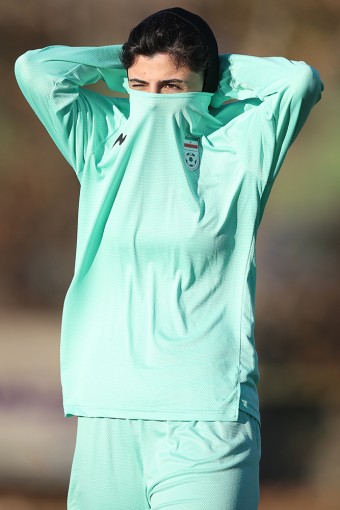 تمرین تیم ملی فوتبال بانوان